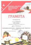 1 место в муниципальной военно-спортивной игре "Зарничка" 2024 г.